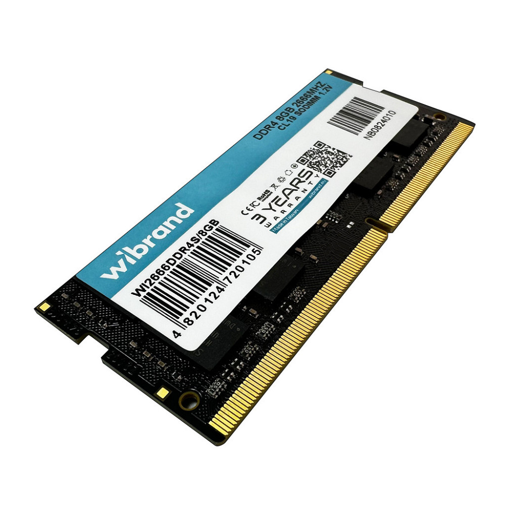Оперативна пам'ять DDR4 Wibrand 8GB 2666MHz CL19 SODIMM Київ - фото 8