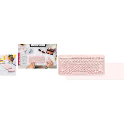 Клавиатура Logitech K380s Multi-Device Bluetooth UA Rose (920-011853) Винница