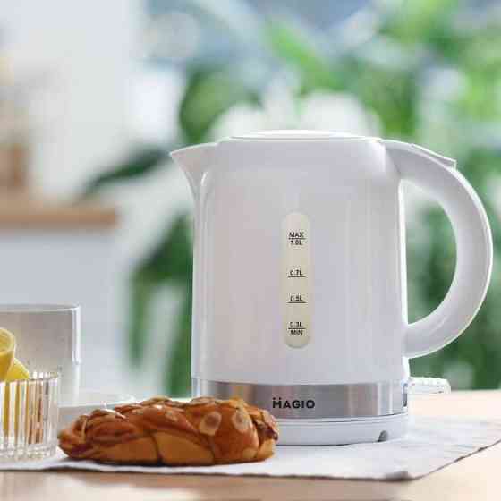 Стильний електричний чайник Magio MG-110 1 л 1360 Вт, Електричний чайник безшумний AK-69 Івано-Франківськ