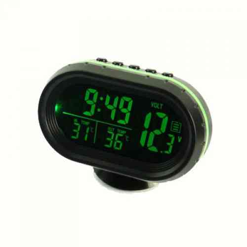 Годинник автомобільні вольтметр термометр MHZ VST 7009V Винница