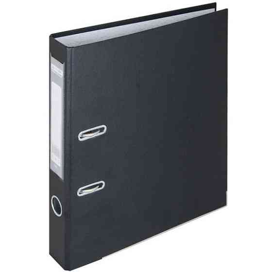 Папка - реєстратор Buromax А4, 50мм, JOBMAX PP, black, built-up (BM.3012-01c) Вінниця