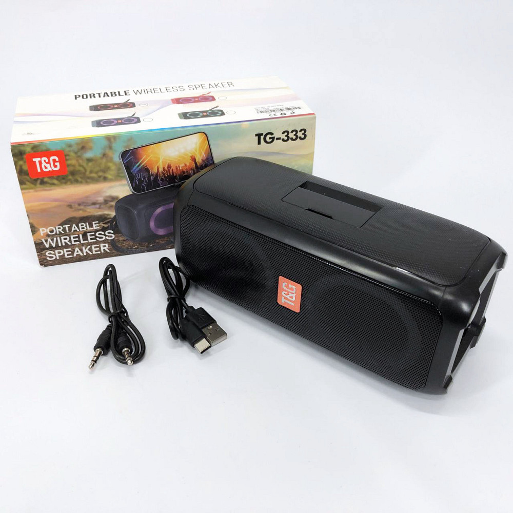 Портативная колонка с led подсветкой TG333, Блютуз колонка с качественным звуком и подсветкой YI-39 Львов - изображение 14