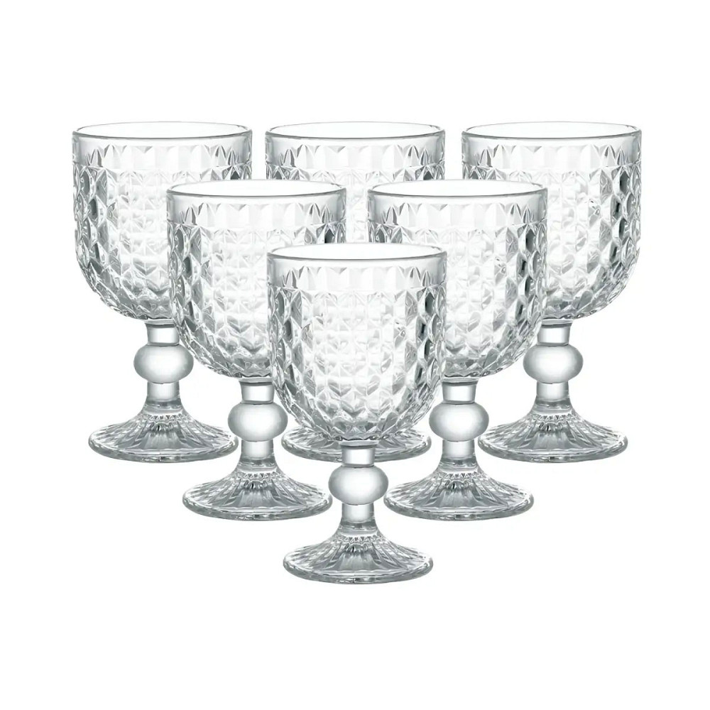 TS Kitchen Келихи для червоного вина 6 штук на низькій ніжці Коломия - фото 1