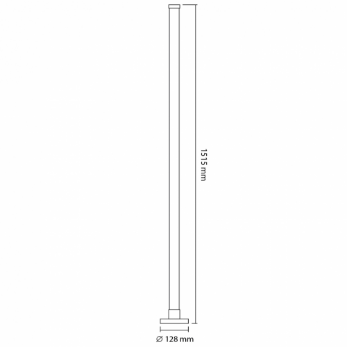 Лампа підлогова LED 10W 5V/2A USB RGB-Warm-Cold TF20 Videx Житомир
