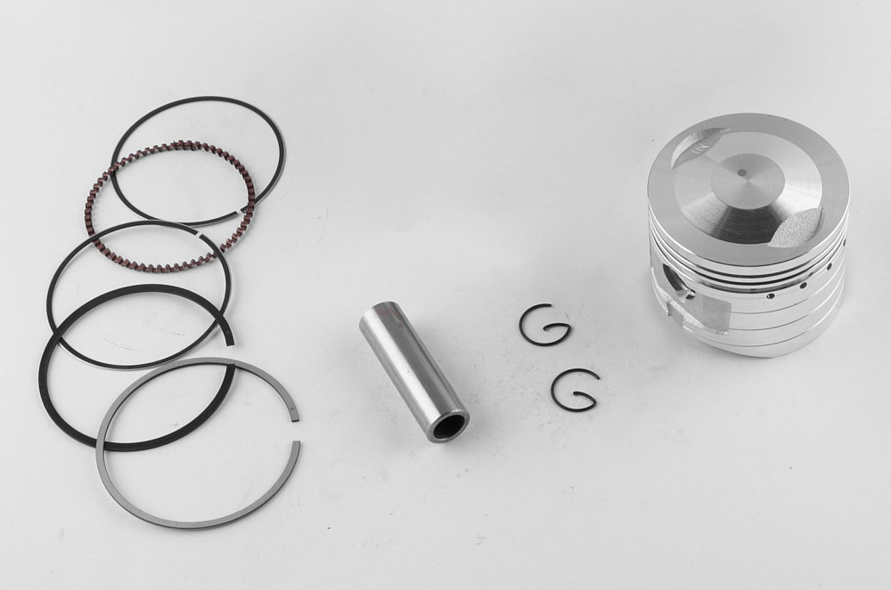 Поршень 4T CB/CG Ø62,00mm, p-15 (150/175cc STD: 162FMJ, 162FMK) (у зборі) GONGYU Київ - фото 1