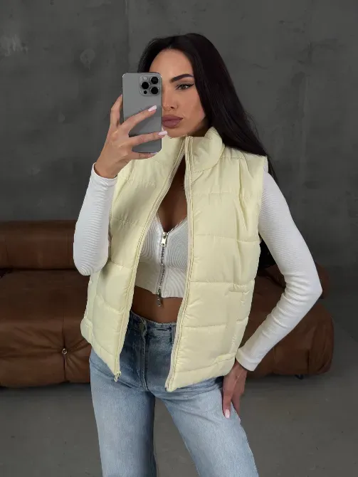 Жіночий весняний жилет на блискавці Одеса - фото 7