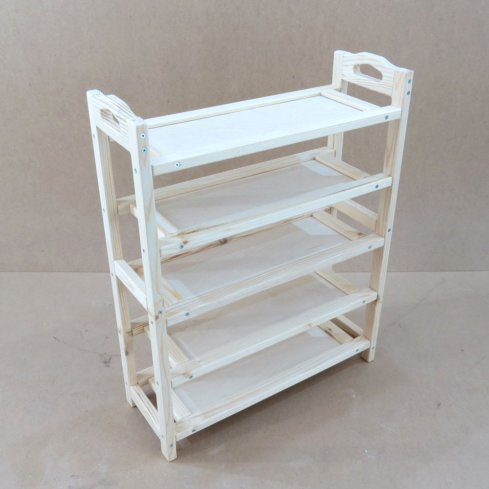 Полиця для взуття "Делемон 79х87" бланже Миколаїв - фото 3