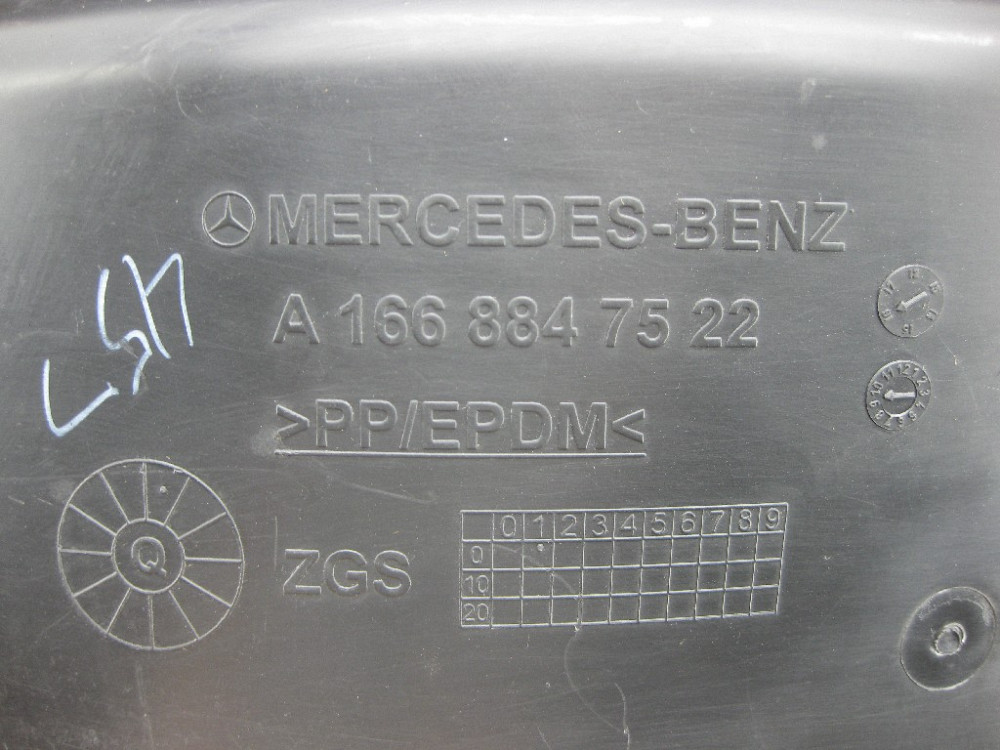 Mercedes-Benz  A1668847522 Підкрилок задній правий GL/GLS X166 Одеса - фото 6