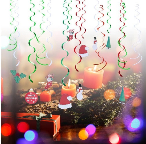 Новогодняя гирлянда Шапка 13 на 15 см разноцветный Киев - изображение 2