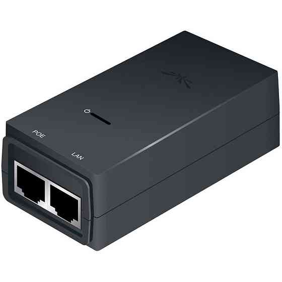 Інжектор Ubiquiti POE-24-24W-G (24V, 24W, Gigabit) На виході 24В/1A/24Вт постійного струму Харьков