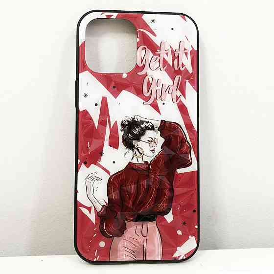 Чохол Apple Iphone 12 Pro Max. Get it girl! червоний VU-56 Львів