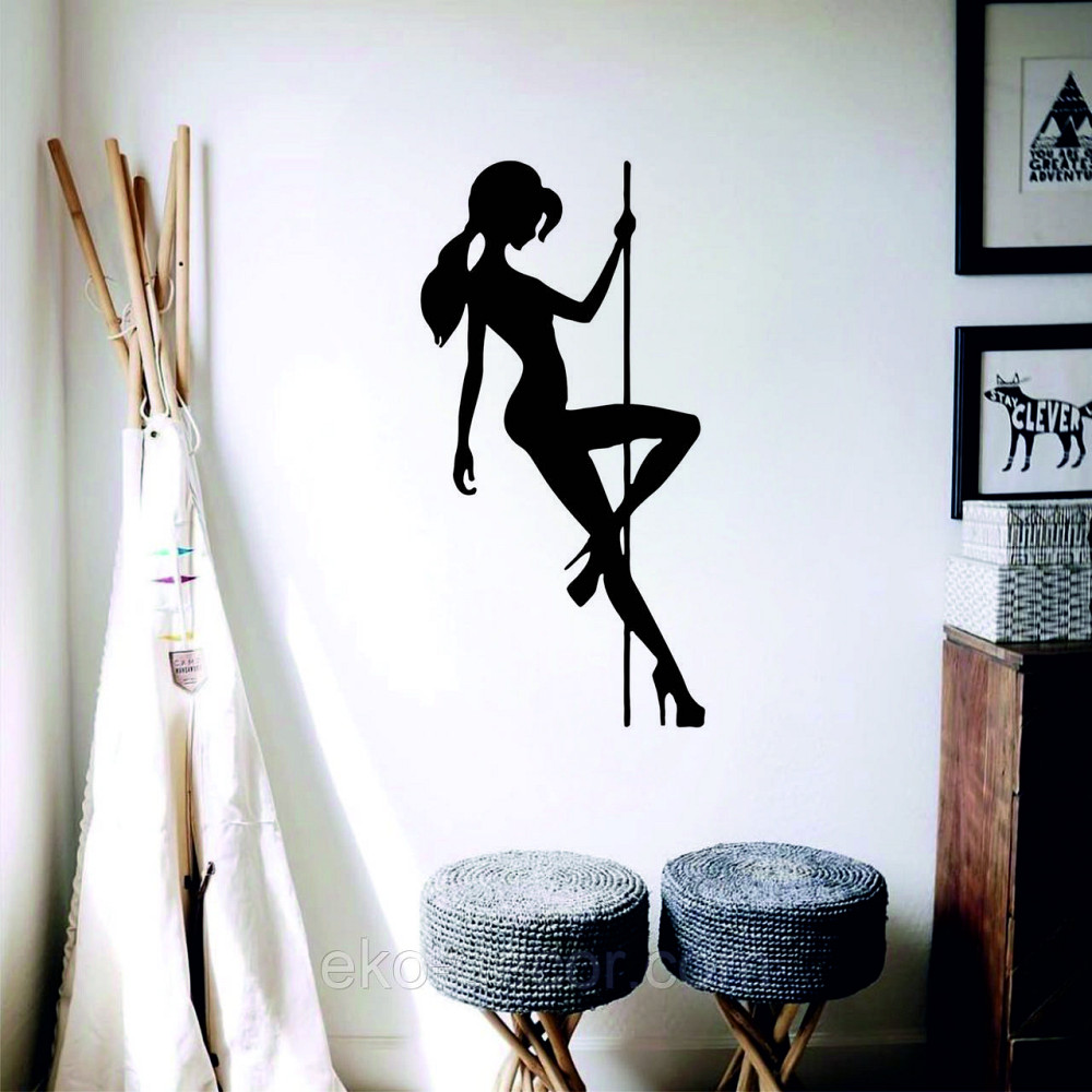 Декоративное настенное Панно «Стриптиз», Декор на стену 70*35 см, Черный Киев - изображение 9