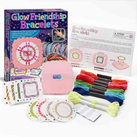 Набір для створення прикрас 4M Світні браслети (00-04662) Харків