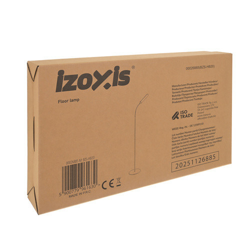 Світлодіодна LED-лампа - торшер 180 см з пультом керування Izoxis (26885) Нововолинськ - фото 10