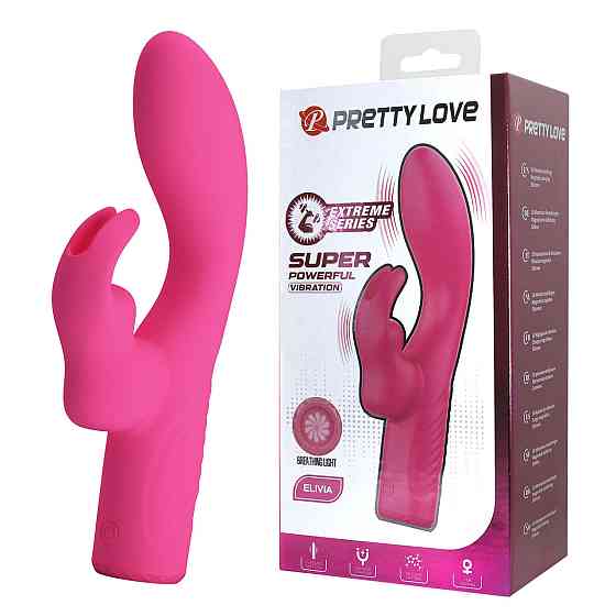 Вібратор кролик Pretty Love Elivia 10-Function G-Spot Vibrator 02 Sex Aura Київ