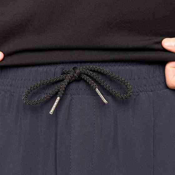 Мужские повседневные джоггеры. Темно-синие джоггеры летние с карманами Pobedov Savaya Киев