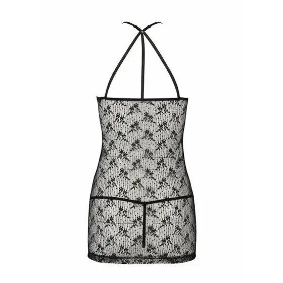 Напівпрозора сорочка Passion AZALIA CHEMISE S/M, black Львів