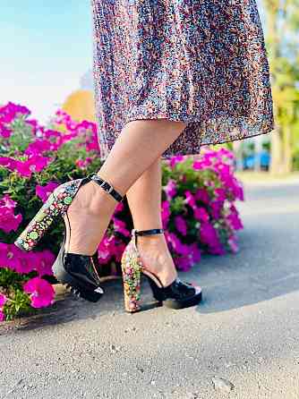 Kluchini БосонІжки жіночі KLUCHINI 4831 чорні (літо, шкіра лакована) (4115) лише 37р. Коломыя