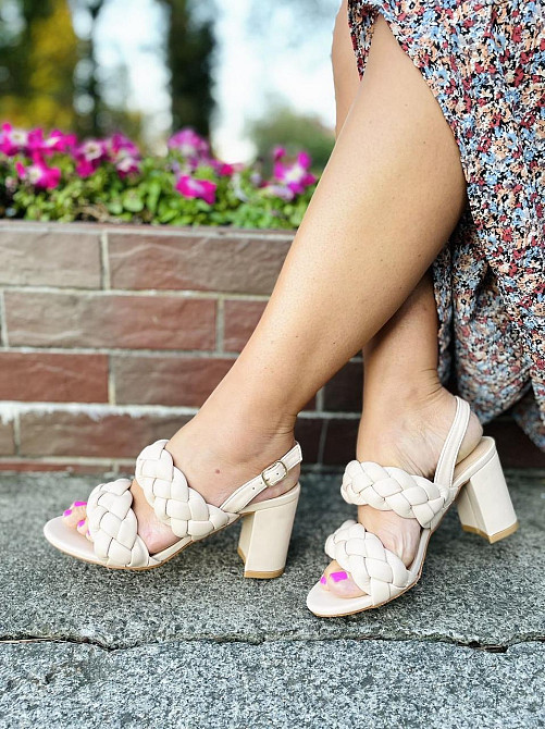 L&M Босоніжки жіночі L&M 5005-2 бежеві (літо, еко-шкіра) (4584) Коломия - фото 8