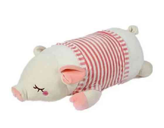 Массажная подушка Piggy WJH-11 Свинка (роликовый массажер, прогрев, таймер) Винница