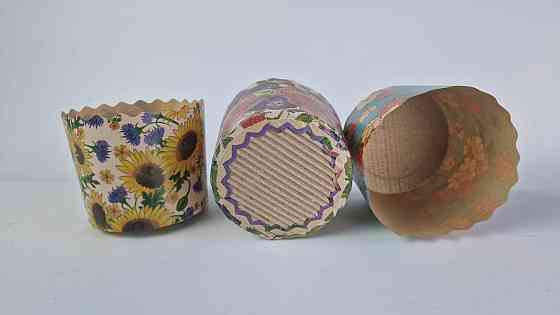 Форми для Пасок 250 гр d90 h85 Квіти 50 шт/пач. Харків