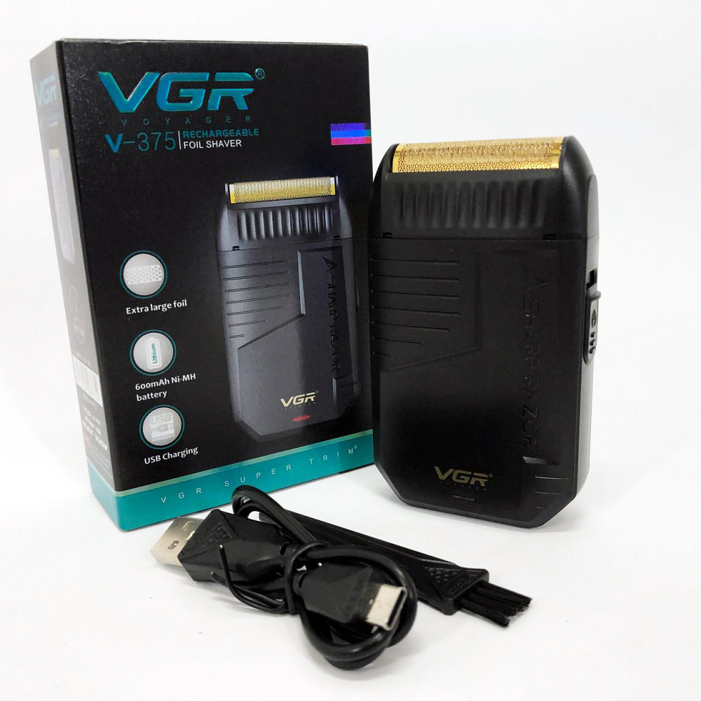 Професійна електробритва з насадками, Водонепроникна електробритва для гоління, Бритви акумуляторні RQ-86 Львів - фото 15