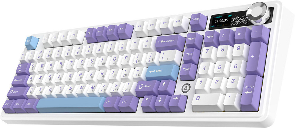 Клавіатура бездротова Ajazz AK980 V2 Maillard Switch White (AK980-V2-M-PWB) ( 21158 ) Харьков - изображение 3