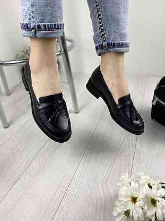 LEADER STYLE Туфлі жіночі LEADER STYLE 2697 чорні (весна-осінь, шкіра натуральна) (2641) лише 3 Коломыя