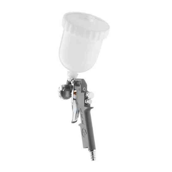 Краскопульт пневматичний HP INTERTOOL PT-0204: 190 л/хв, діаметр форсунки 1.5мм, 600 мл бачок Київ