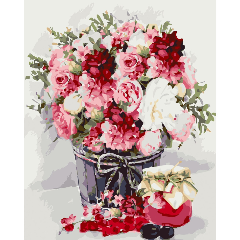 Картина за номерами Art Craft Солодкий букет розмір 40х50см (12093-AC) Чернигов - изображение 1