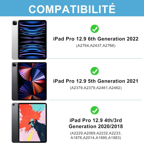 Клавиатура-чехол с трекпадом для iPad Pro 12.9