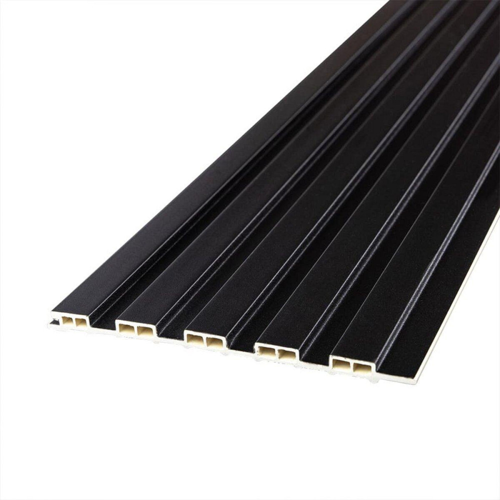 Рейка декоративная WPC стеновая 3000х150х9мм Антрацит SW-00001869 Днепр - изображение 1