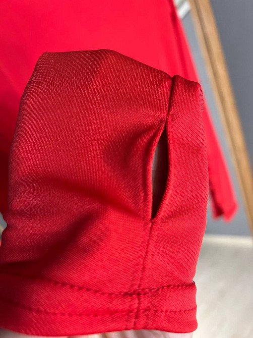 Лонгслів жіночий Ariadna 5134 лонгслів рукав на палець кругле горло мікродайвінг one size, червоний, one size Київ - фото 4