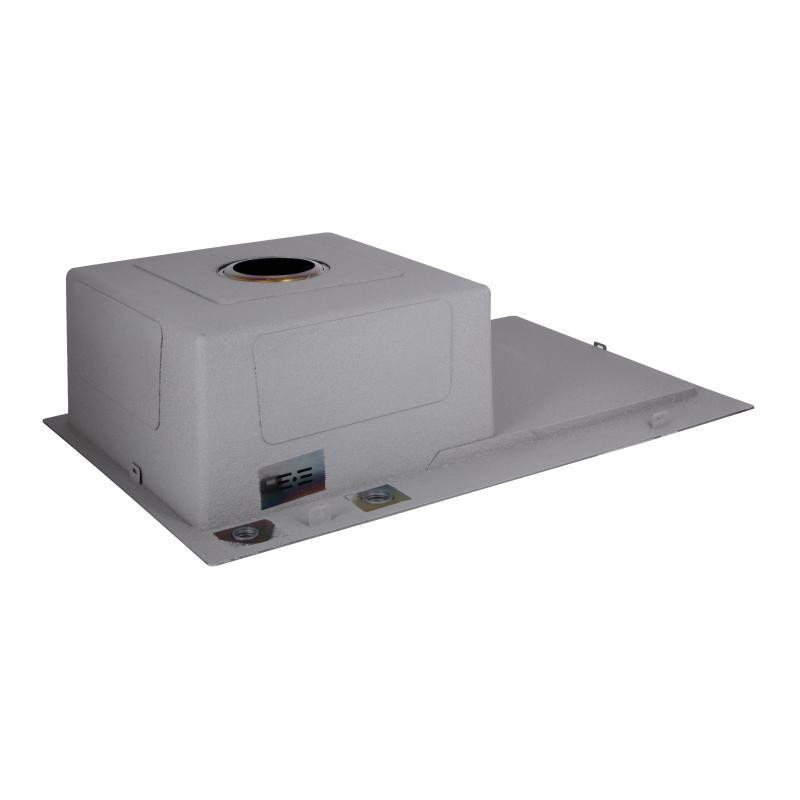 Мойка для кухни с нержавеющей стали интегрированная Lidz Handmade H7849BR Brushed Black PVD (3/1мм) черная Киев - изображение 5