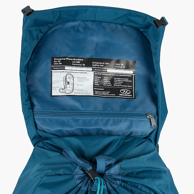 Рюкзак туристический Highlander Ben Nevis Men 52L Petrol (RUC275-PL) Киев - изображение 8