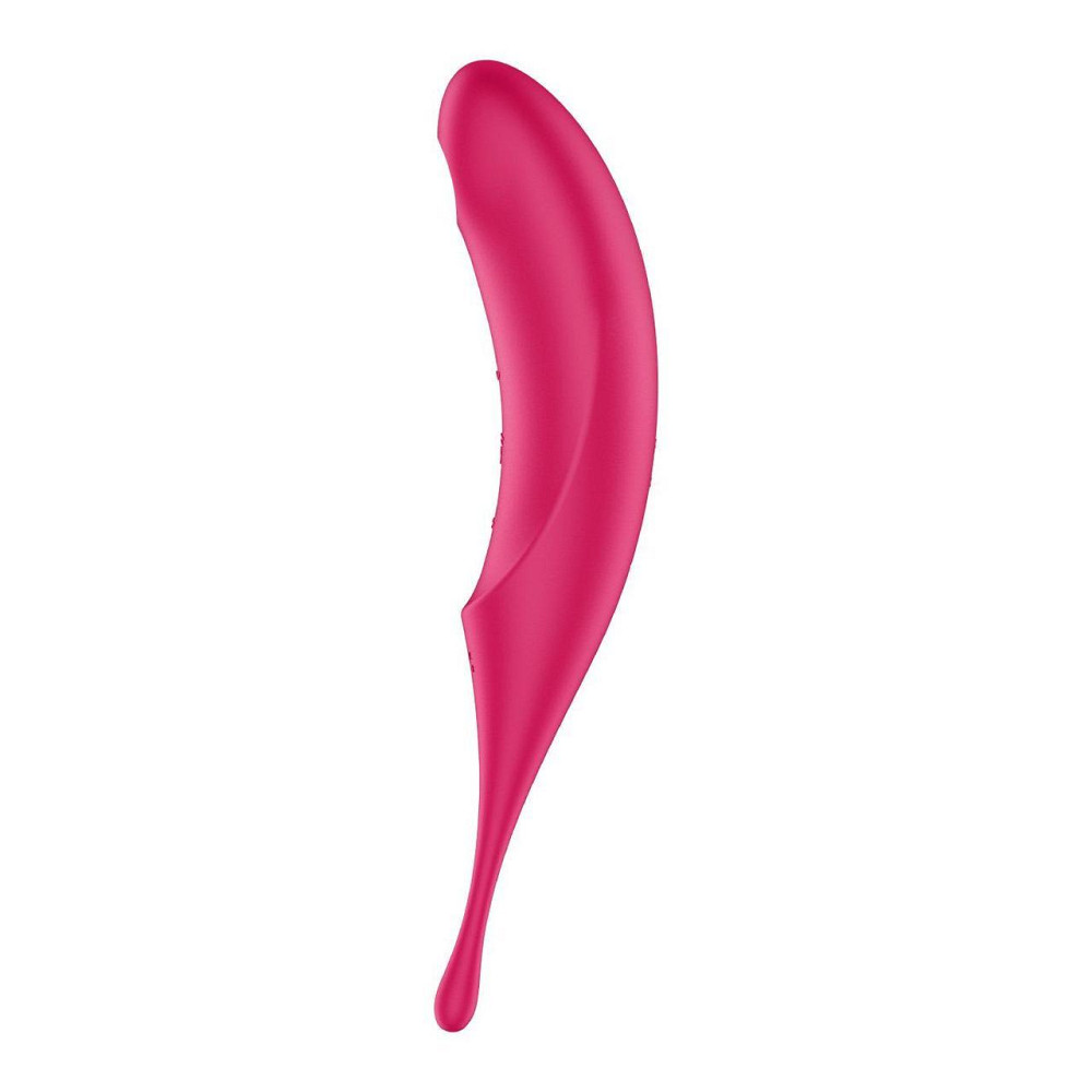 Вибратор для клитора с вакуумной стимуляцией Satisfyer Twirling Pro Red Sex Aura Киев - изображение 2