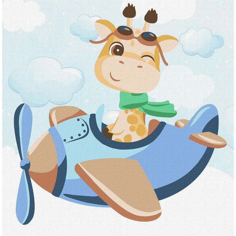 Картина за номерами "Майбутній пілот" KHO6096 30х30 см Вінниця - фото 1