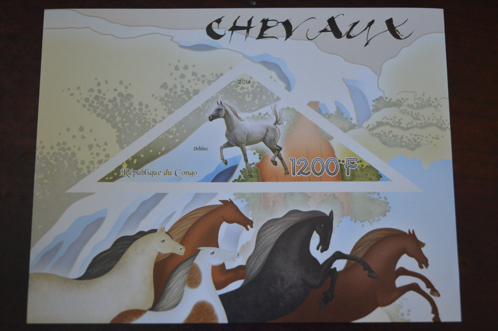 Конго. Фауна. Личности. Блок. 2014 р. (А-34) Полтава - фото 1