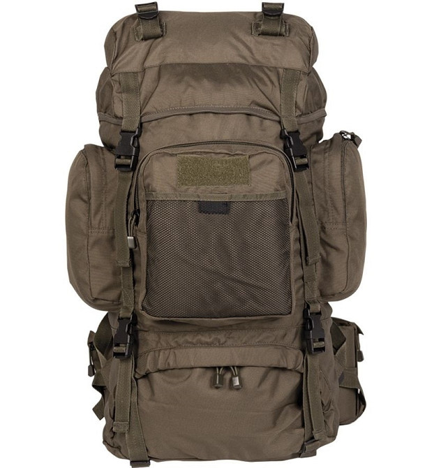 Тактичний Рюкзак 55 літрів на 4 кишені Mil-Tec "Commando" (14027001) Olive Нововолинськ - фото 1