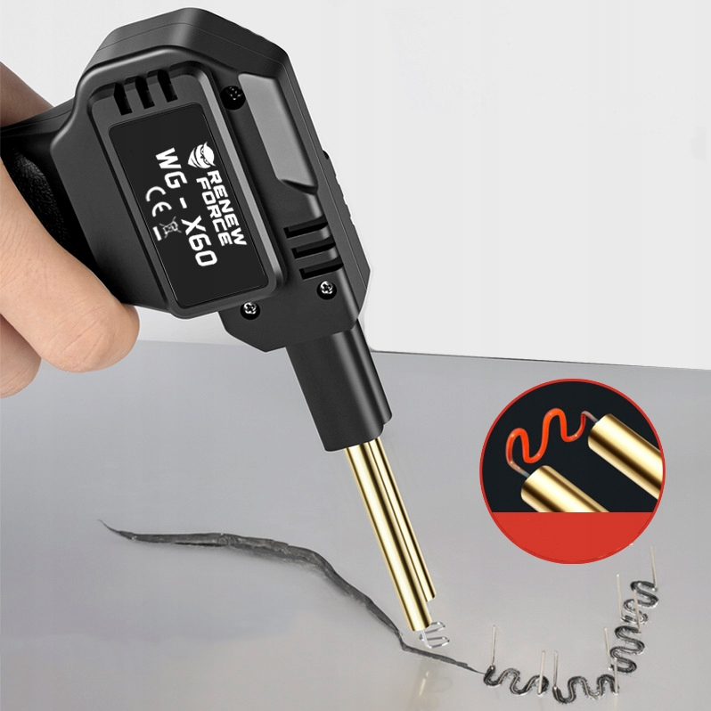 Зварювальний апарат для пластику Renew Force 50W (Польща) Київ - фото 2