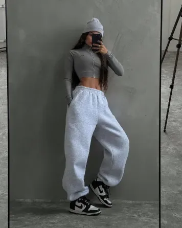 Тёплые женские спортивные штаны — трёхниточный флис Харьков