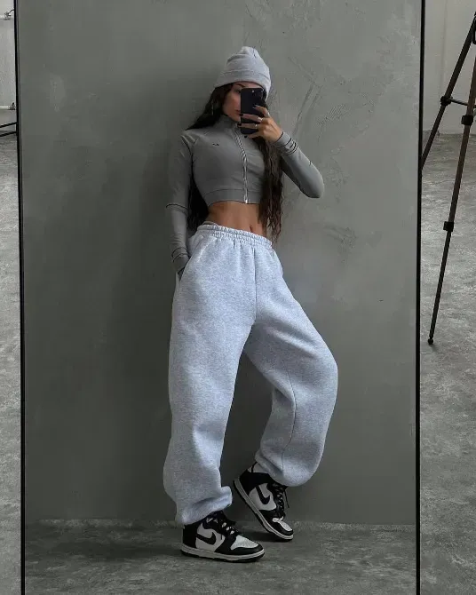 Тёплые женские спортивные штаны — трёхниточный флис Харьков - изображение 3