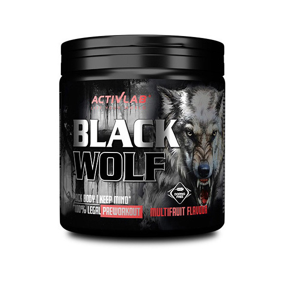 Предтренировочный комплекс ActivLab Black Wolf 300 g (Black currant) Луцк - изображение 1