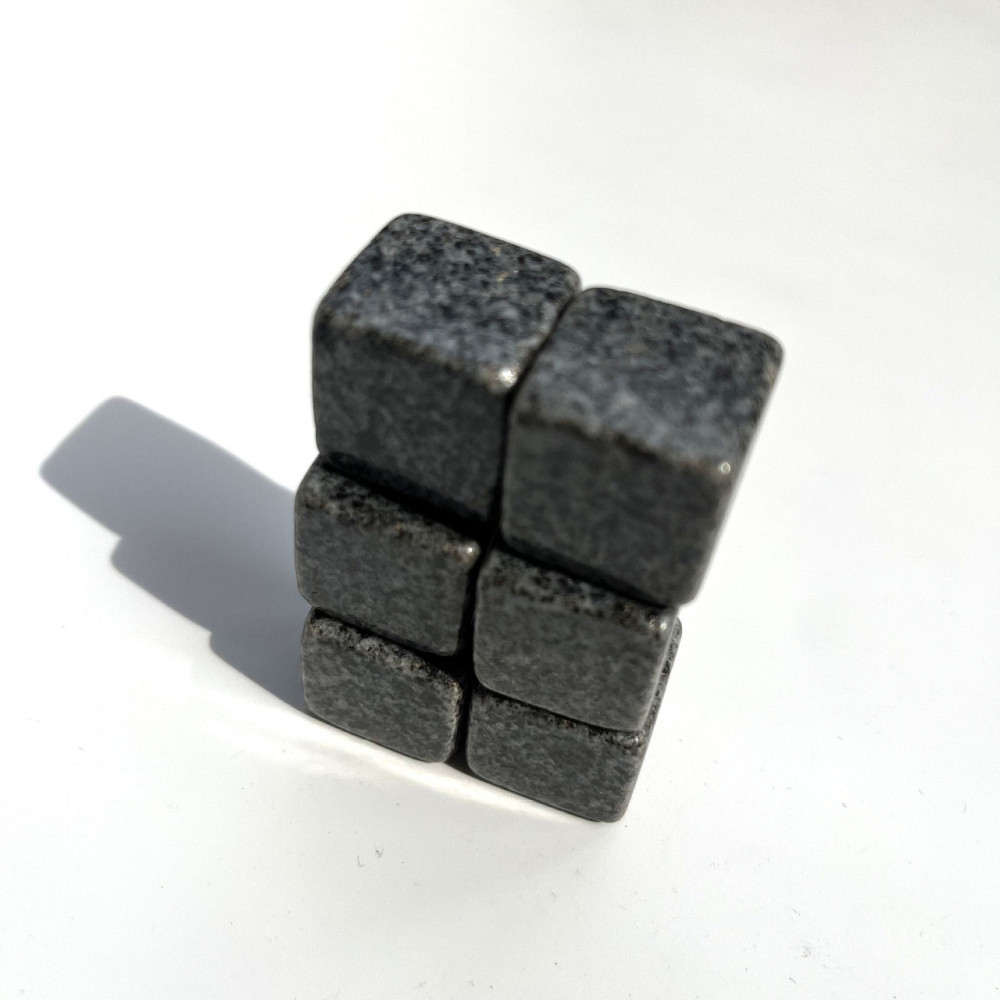 Камни для виски охлаждающие 6 штук серый Киев - изображение 3