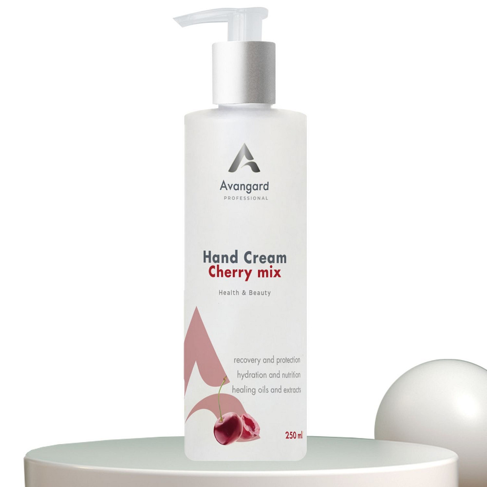 Питательный крем для рук для профессионального и домашнего использования с ароматом вишни A_Avangard Professional 250 мл Киев - изображение 1