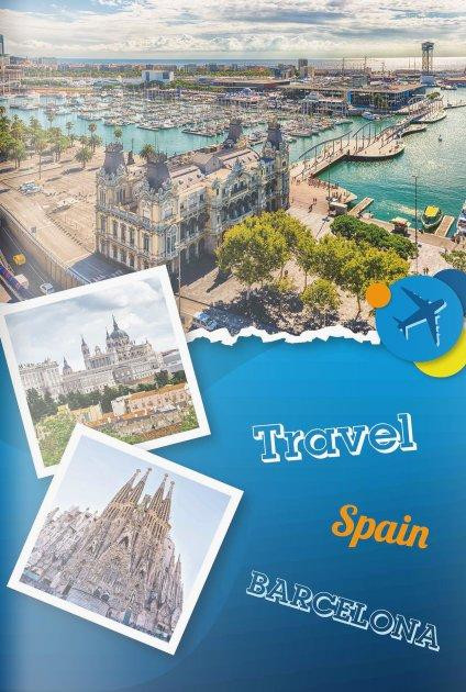 Книга канцелярська A4/48 арк."Аркуш""Іспанія" # офсет, м'яка обкл., 1В2432, шт Київ - фото 1