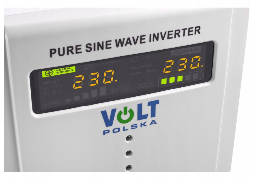 Гибридный инвертор ИБП Volt Polska SINUS PRO 2000 E 12/230V 1250/2000W (3SP092012E) Киев - изображение 5