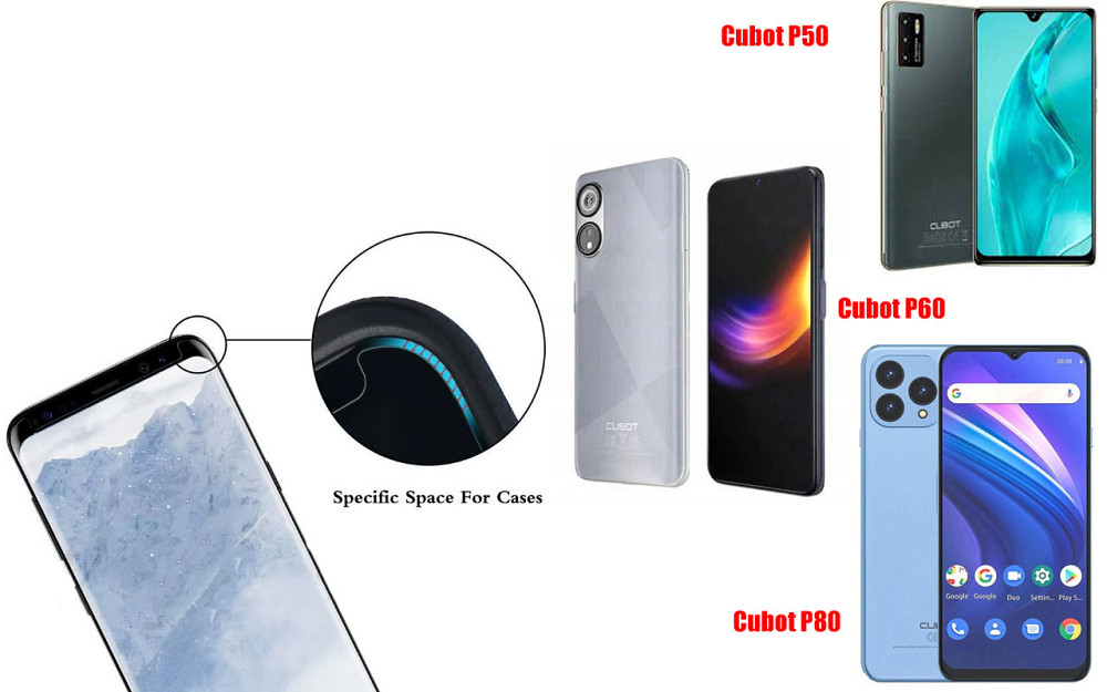 Защитное стекло HyperGlass Pro для Cubot P50, Cubot P60, Cubot P80 – максимальная чувствительность и защита Киев - изображение 3