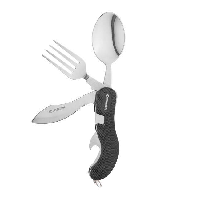 Мультитул INTERTOOL HT-0543 5 в 1, чохол - мультитул, який завжди з собою Львів - фото 3