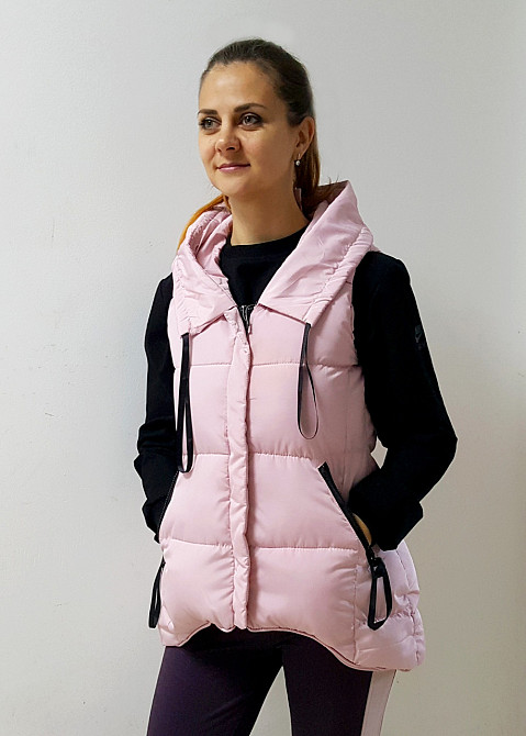 Жіноча безрукавка, подовжена, Жіночий демісезонний жилет Київ - фото 2